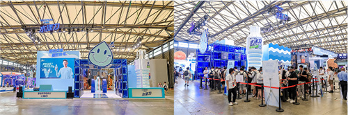 三得利水漾力参展2025ChinaJoy，共赴热爱，让玩练更来“电”！